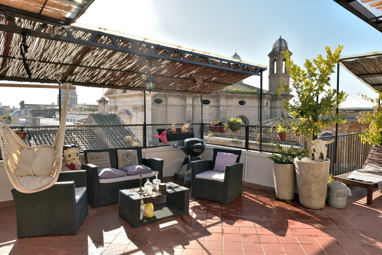 شقة روما  في Irex Via Del Corso Private Attico With Jacuzzi المظهر الخارجي الصورة