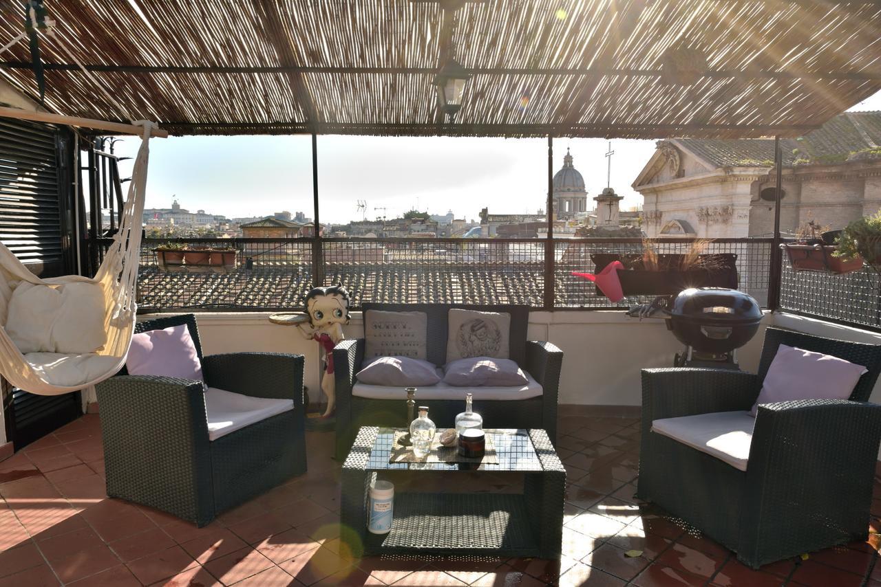 شقة روما  في Irex Via Del Corso Private Attico With Jacuzzi المظهر الخارجي الصورة